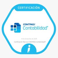 Insignia Certificación CONTPAQi Contabilidad